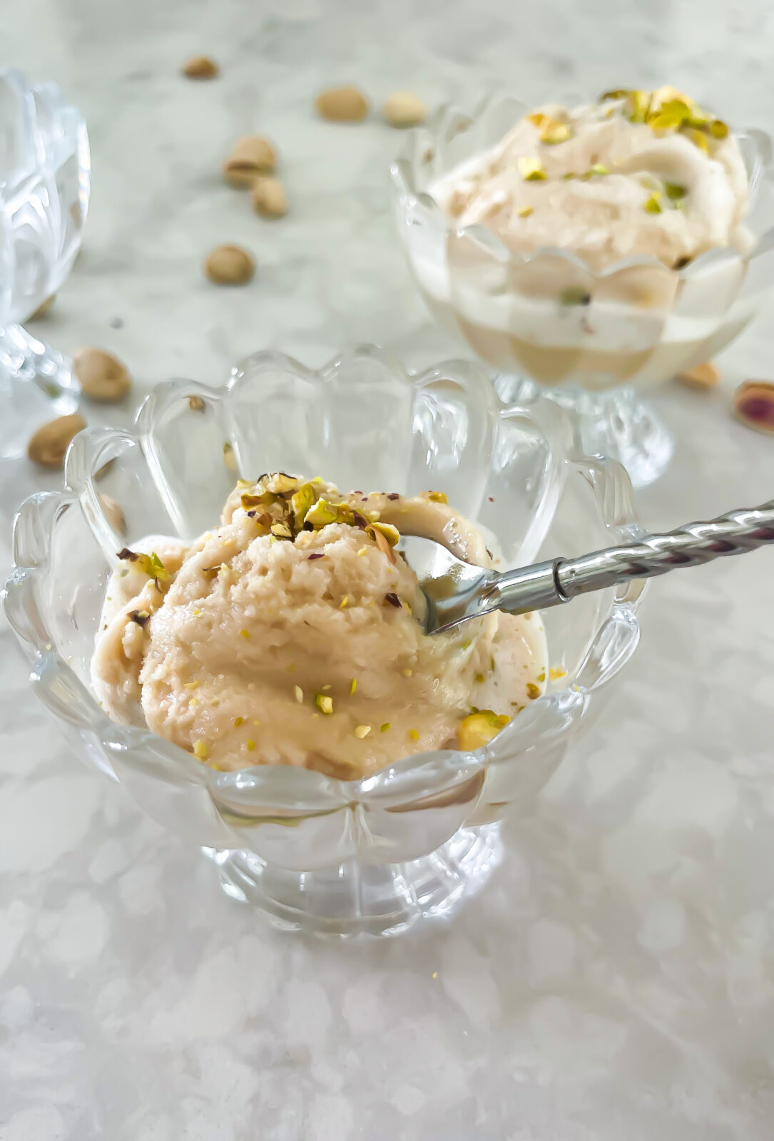 DairyFree Pistachio Ice Cream Recipe (only four ingredients!)