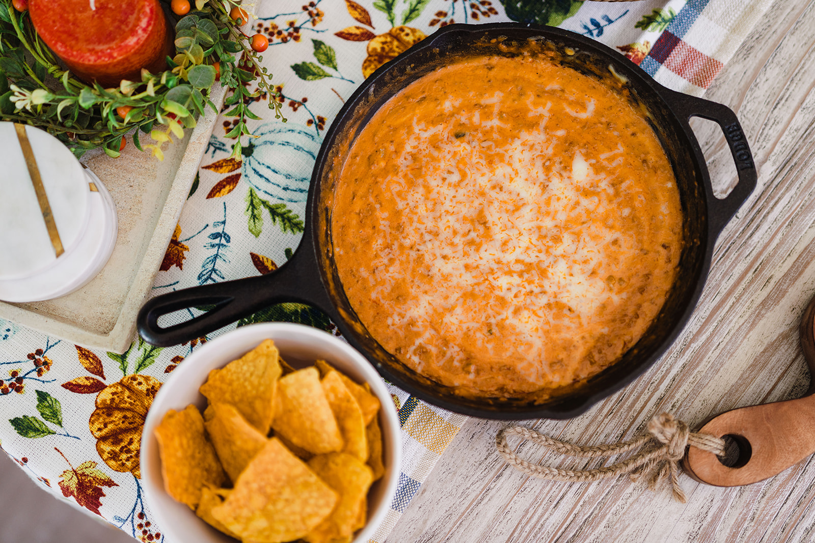 Veggie Chorizo Queso Dip Perfect Appetizer for Watching Football