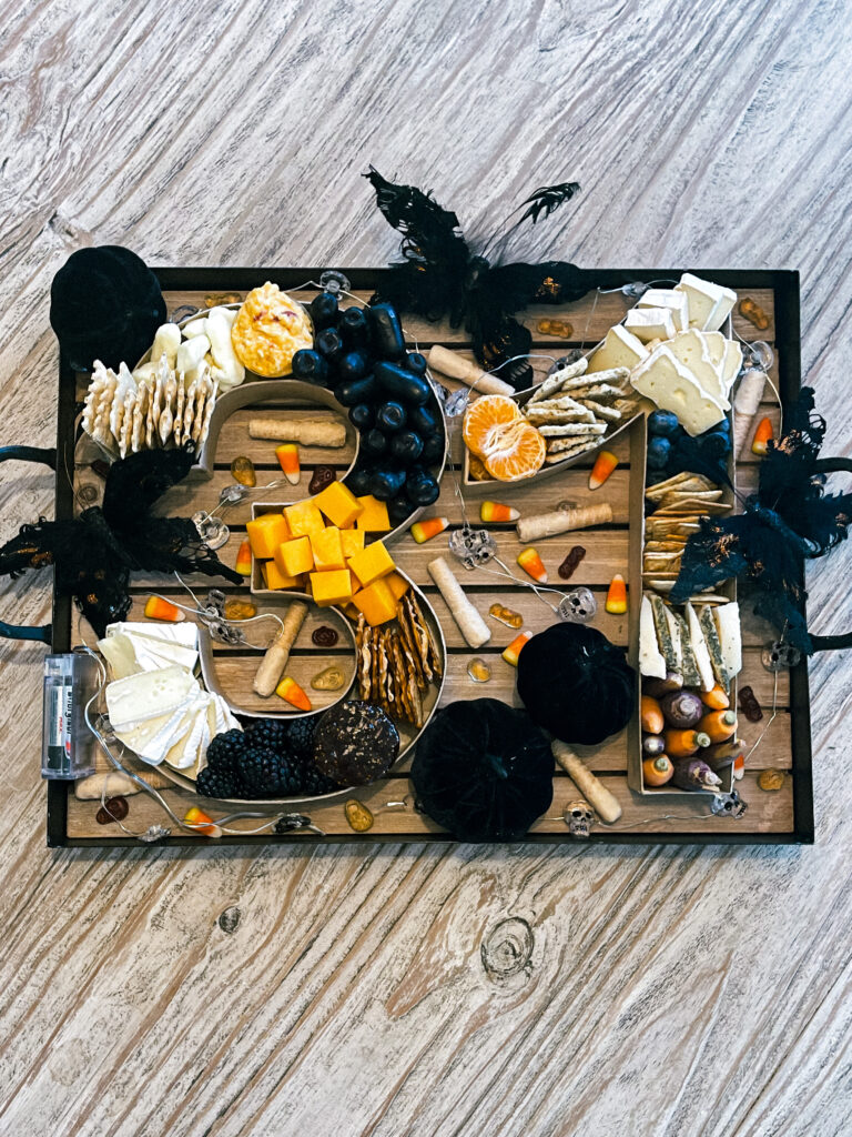 The Perfect “Charbooterie” Halloween Grazing Board