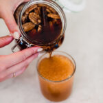 How to Make Frozen Apple Cider with No Equipment Needed! This frozen apple cider is a simple and delicious way to enjoy cider on a warm fall day. This one ingredient frozen apple cider "recipe" is more of a process than an actual recipe and there's no equipment needed! Get the details and more fall recipes and fall ideas on kirstenturk.com