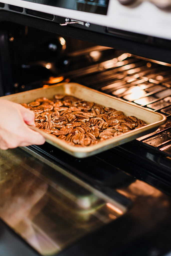 Cozy up this fall with homemade Toasted Pecan Infused Bourbon! 🍂🥃 This easy-to-make infused bourbon is perfect for fall cocktails like Old Fashioneds and spiced cider. Rich, nutty, and full of warm autumn flavor, it’s a must-have for seasonal drinks and desserts. Save this recipe for unique fall cocktail ideas and elevate your autumn gatherings with a delicious twist! Get the full recipe on the blog at kirstenturk.com  #FallCocktailRecipe #InfusedBourbon #ToastedPecan #FallDrinks